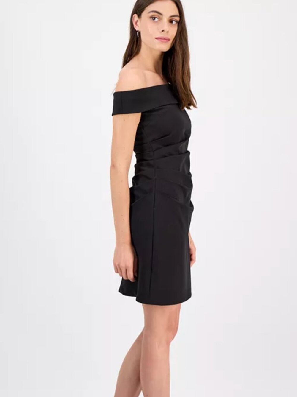 Sam Edelman Women's Off-The-Shoulder Mini Dress Size 10 NWT - Picture 4 of 8